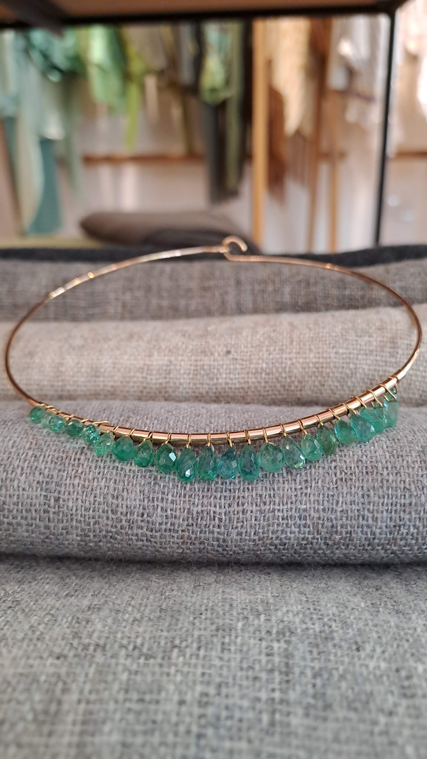 Choker de Esmeraldas