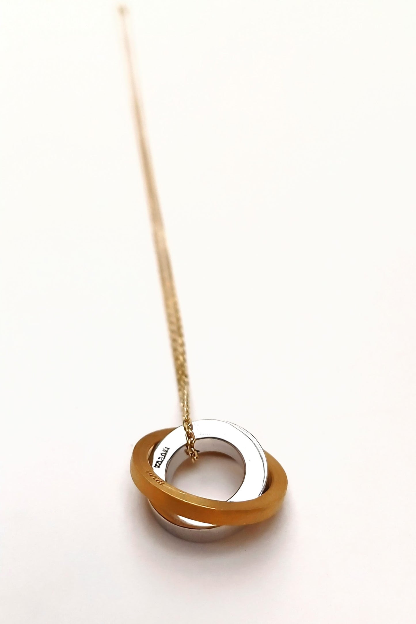 Colgante con Solix de Oro 24k y Solix de Platino 950