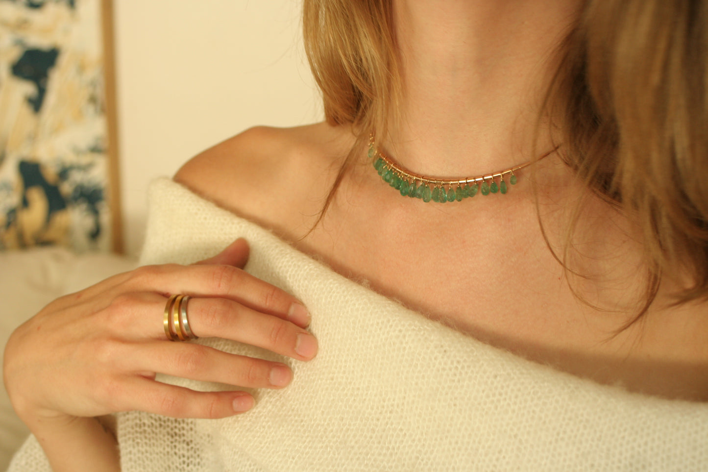 Choker de Esmeraldas