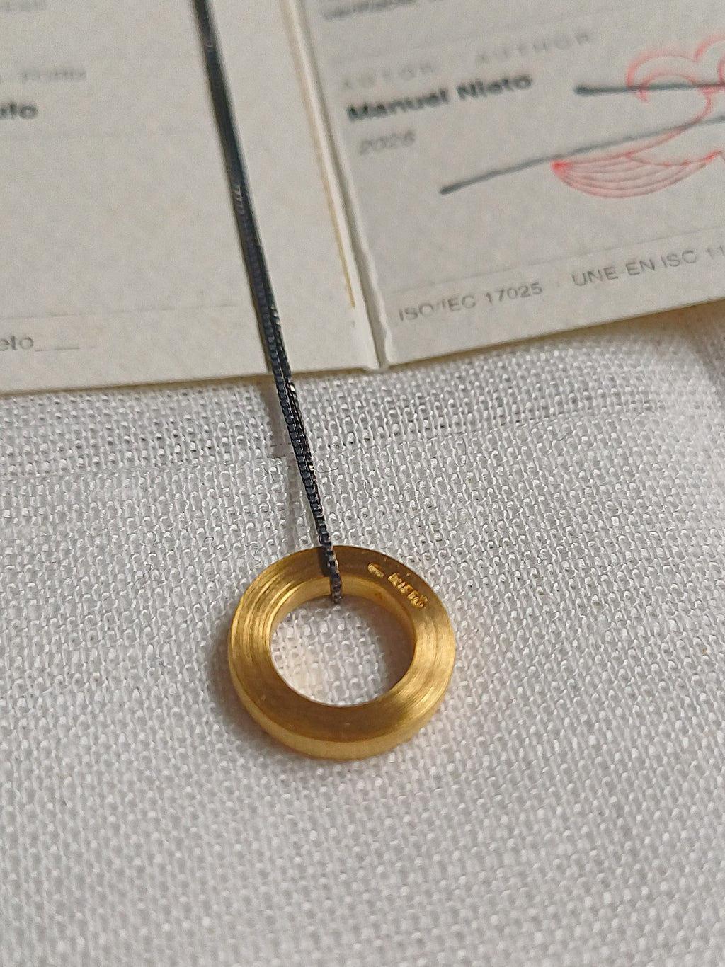 Circulo de Oro puro 999.9