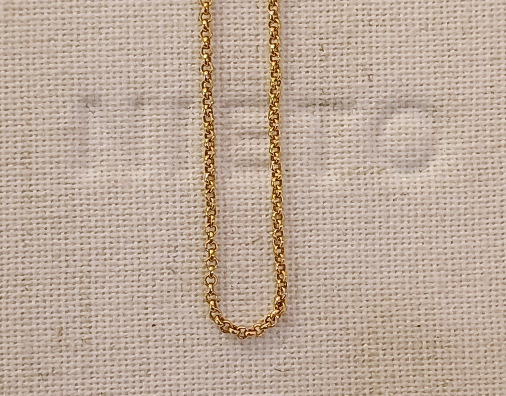 Cadena Oro Rojo 750 Roló