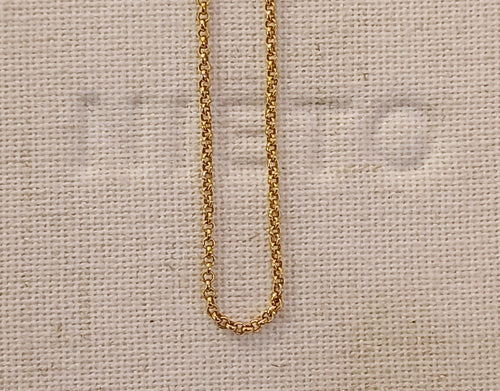 Cadena Oro Rojo 750 Roló