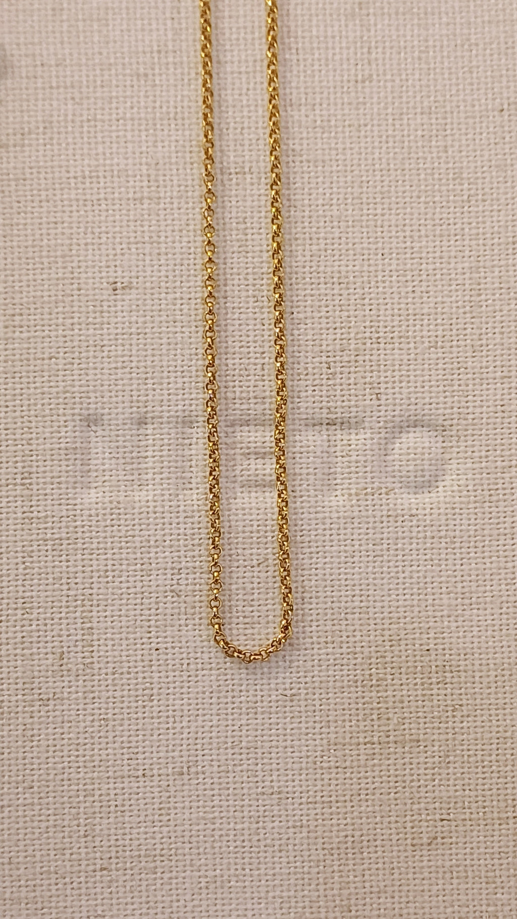 Cadena Oro Rojo 750 Roló