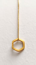 Hexágono de Oro puro 999.9